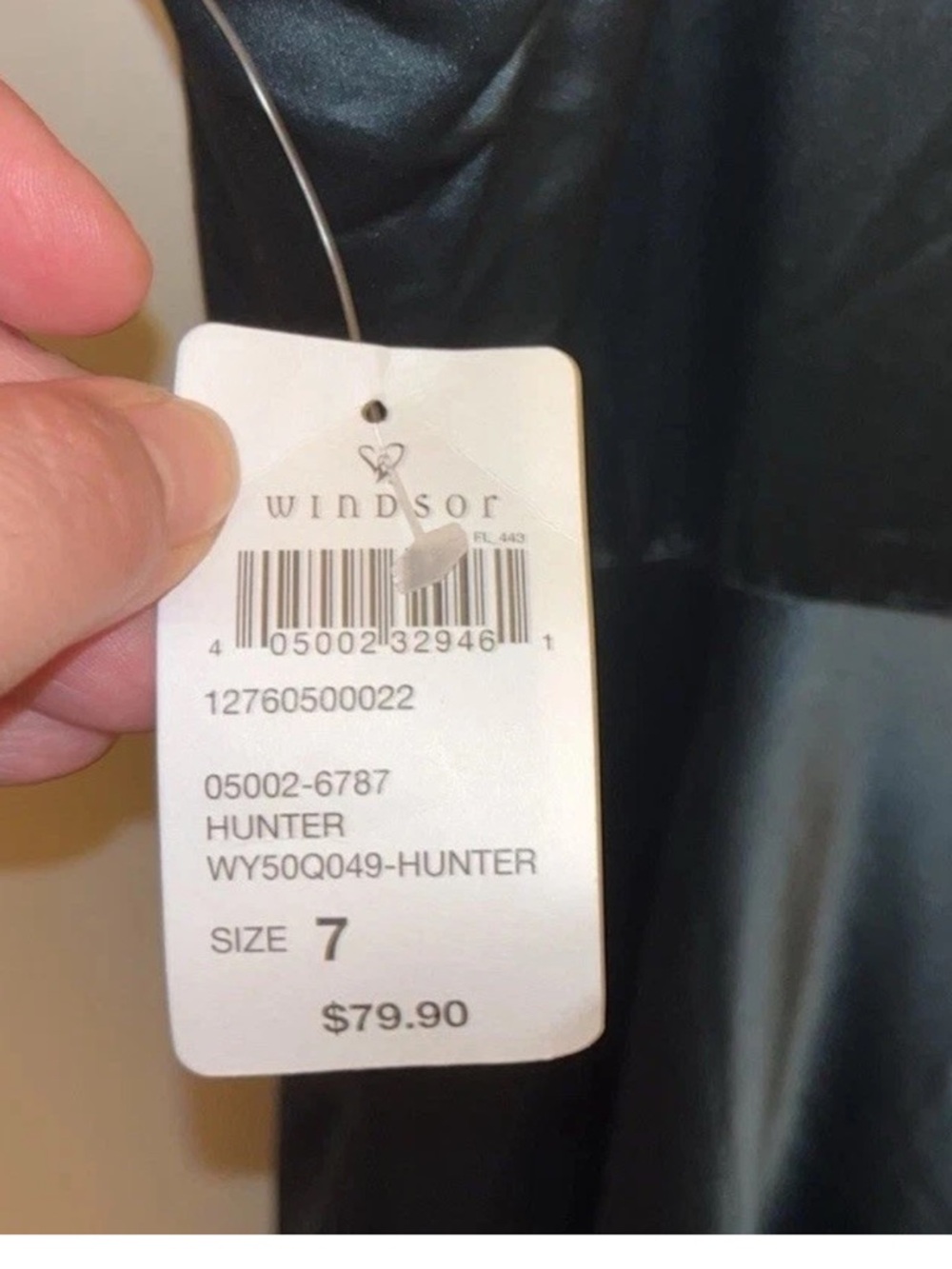 Windsor Emerald Green A Line Spaghetti Strap Maxi Dress Juniors Size 7 NWT Dance - Picture 6 of 7
